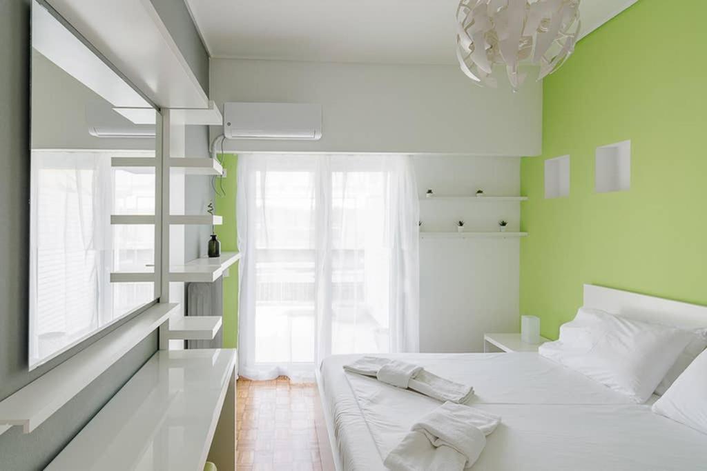Brand New Stylish 2 Bedroom Apartment أثينا المظهر الخارجي الصورة