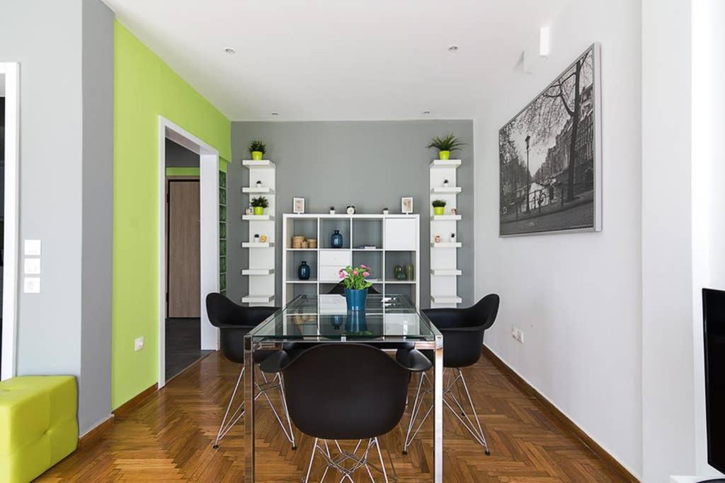 Brand New Stylish 2 Bedroom Apartment أثينا المظهر الخارجي الصورة