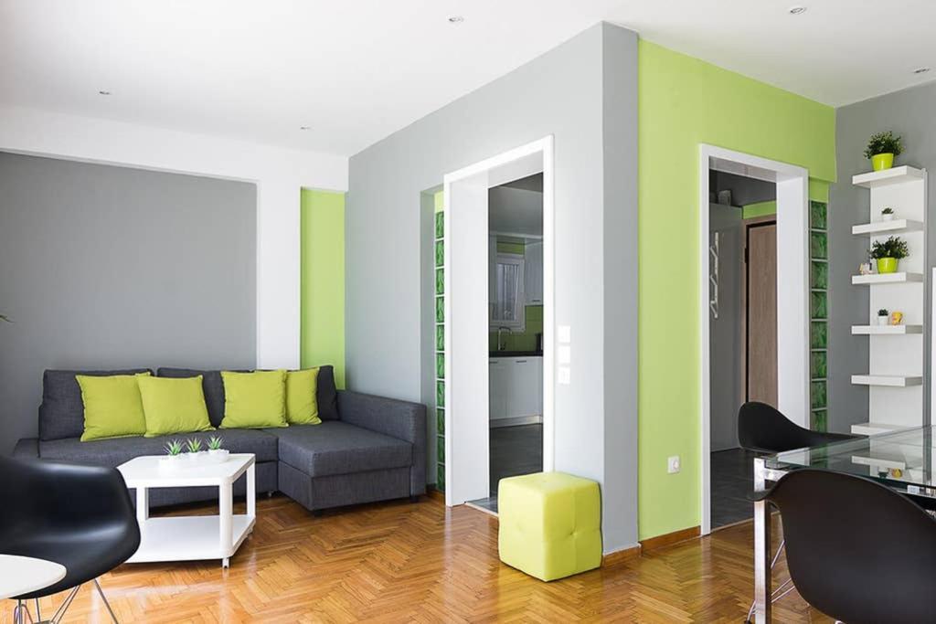Brand New Stylish 2 Bedroom Apartment أثينا المظهر الخارجي الصورة